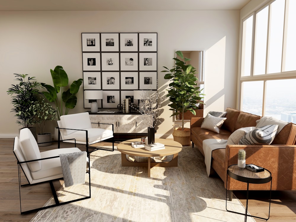 Living room interior improvement